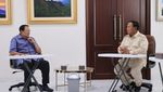 Momen SBY dan Prabowo Saling Hormat di Pacitan