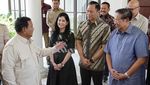 Momen Prabowo Sambangi SBY di Pacitan