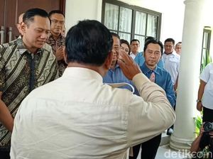 Hormat Prabowo ke SBY: Terima Kasih Senior Saya