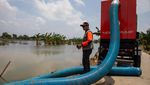 Tangani Banjir Demak, 27 Pompa Air Bergerak Diterjunkan