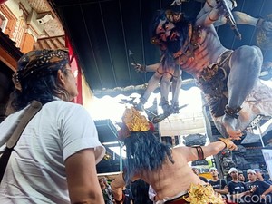 Ogoh-ogoh di Denpasar Mulai Dinilai, 12 Karya Terbaik Tampil di Kasanga Fest