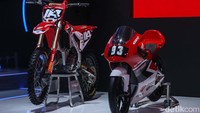 Motor yang akan digunakan pebalap juga dipamerkan di ajang Indonesia International Motor Show (IIMS) 2024.