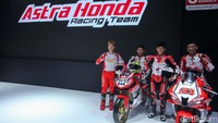 Para pebalap binaan PT AHM itu adalah Fadillah Arbi Aditama, Herjun Atna Firdaus, Kiandra Ramadhipa, M Adenanta Putra, Rheza Danica Ahrens, Veda Ega Pratama, Andi Farid Izdihar, Kiandra Ramadhipa, M Rama Putra Septiawan, Nelson Cairoli Ardheniansyah, dan Muh Badly Ayatullah M.