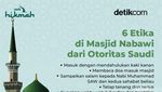 Catat dan Patuhi! 6 Etika di Masjid Nabawi dari Otoritas Saudi