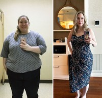 Foto Sebelum dan Sesudah Menurunkan Berat Badan