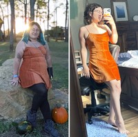 Foto Sebelum dan Sesudah Menurunkan Berat Badan