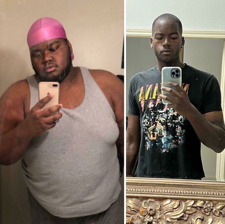 Foto Sebelum dan Sesudah Menurunkan Berat Badan