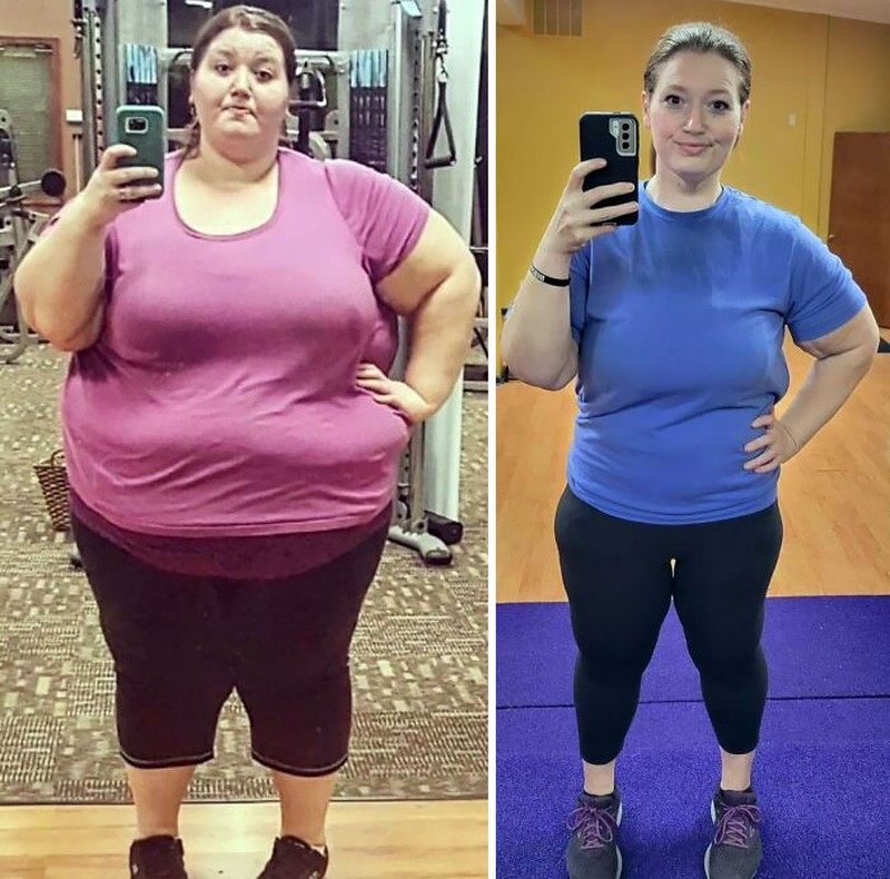 Foto Sebelum dan Sesudah Menurunkan Berat Badan
