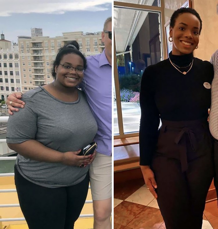 Foto Sebelum dan Sesudah Menurunkan Berat Badan Foto Sebelum dan Sesudah Menurunkan Berat Badan