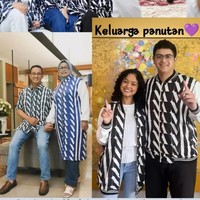 Tak hanya untuk Anies dan Fery, Dian juga membuat busana tersebut untuk keluarga mereka dan keluarga Cak Imin.Hari ini berkegiatan dengan outfit couple karya Mbak @dianpelangi. Terima kasih sudah dibuatkan khusus untuk keluarga AMIN 😊. WE LOVE IT!!! 😍 tulis ibu empat anak itu. (Foto: Instagram/@fery.farhati)