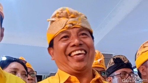 Ketua DPD II Partai Golkar Badung I Wayan Suyasa. (Agus Eka Purna Negara/detikBali)