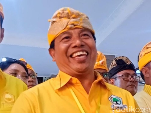 Ketua DPD II Partai Golkar Badung I Wayan Suyasa. (Agus Eka Purna Negara/detikBali)