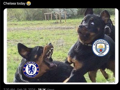 Meme Chelsea Garang Lawan City