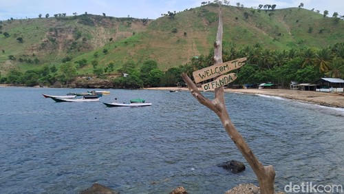 Suasana pantai Oi Fanda Bima, NTB, Minggu, (10/2/2024). (Dok. Rafiin/detikBali)