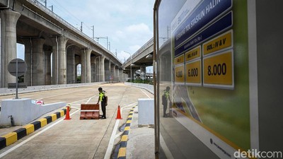 Akses Tol ke Stasiun Kereta Cepat Halim Tutup Permanen