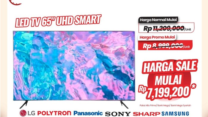Transmart Full Day Sale, diskon TV