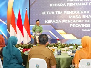 Sertijab Pj Gubernur Jatim, Gus Sadad Harap Khofifah Pergi untuk Kembali