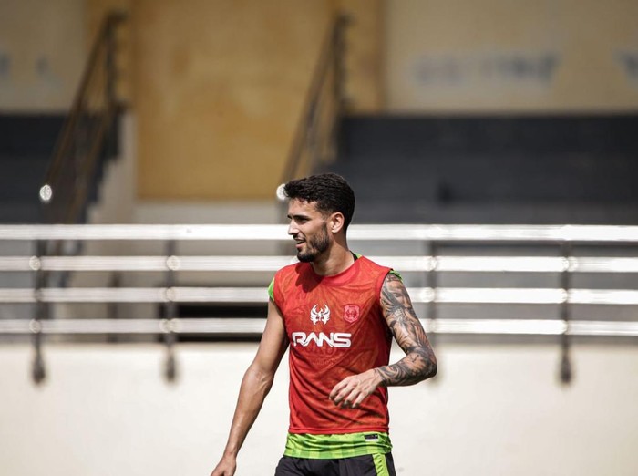 Bek asing RANS Nusantara FC, Francisco Pereira Carneiro. Diunggah Senin (19/2/2024).