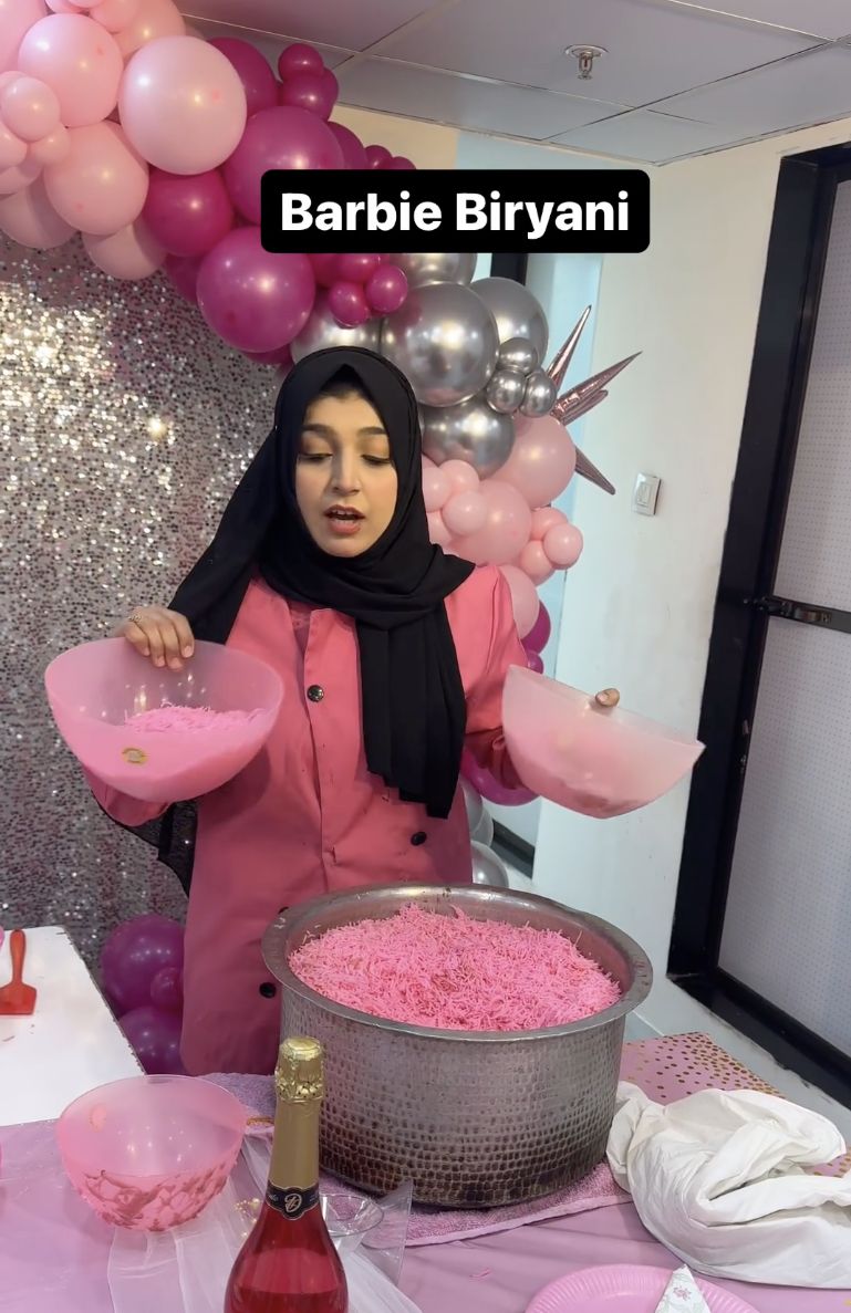 Bikin Nasi Biryani Pink, Kreasi Wanita Ini Dihujat karena Dianggap Penistaan!