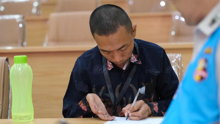 Calon siswa (Casis) Sekolah Inspektur Polisi Sumber Sarjana (SIPSS) Tahun Anggaran 2024