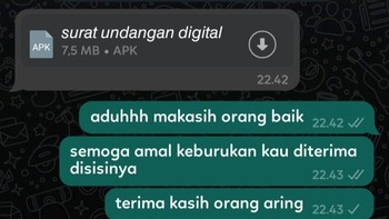 Diingatkan malah diblok. Foto: Twitter