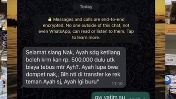 Edisi yatim Foto: Twitter