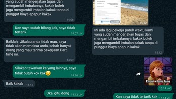 Penipu yang pantang menyerah. Foto: Twitter