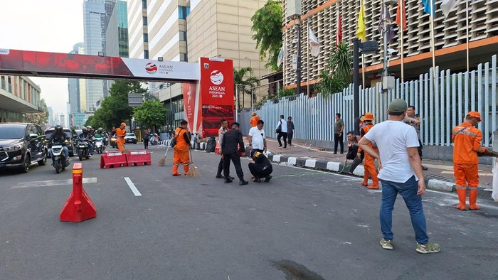 Demo di depan Bawaslu bubarkan diri (Kurniawan/detikcom)