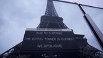 Menara Eiffel Ditutup Sementara