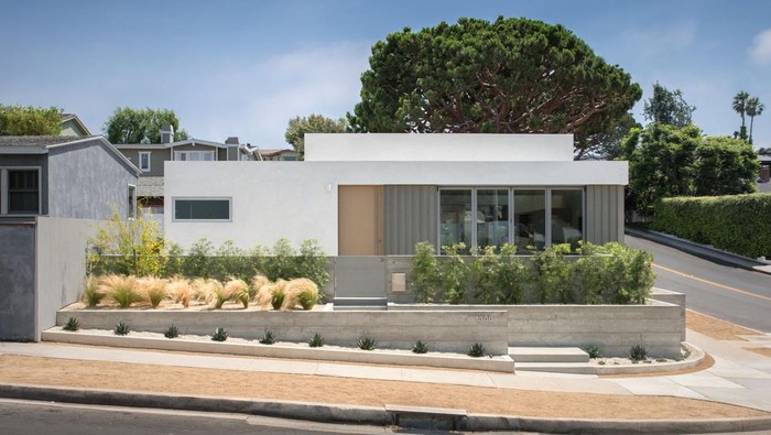 Ilustrasi rumah hoek/ Corner Pocket House by Steve King