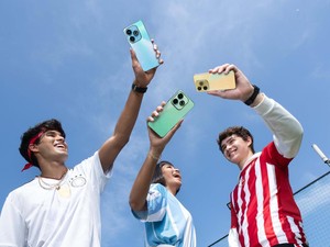 Infinix Kembali Perkenalkan E-Color Shift Technology di MWC 2024