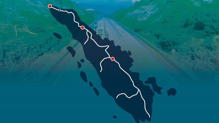 Infografis 15 Ruas Tol Trans Sumatera sudah beroperasi