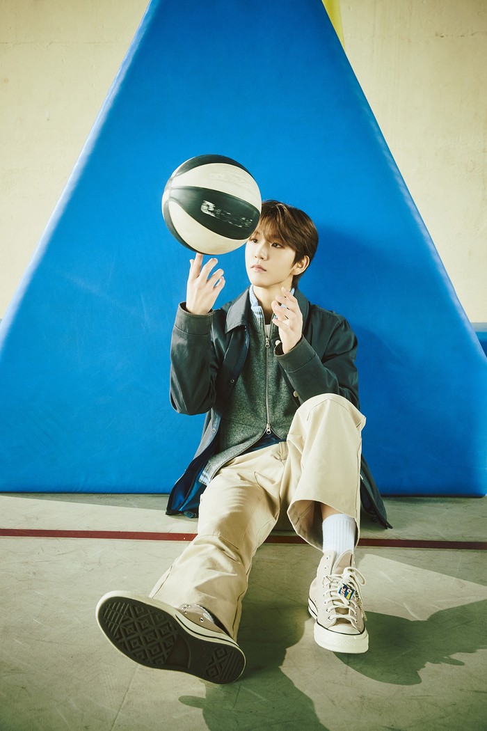 Teaser foto Jaehee untuk album single debut NCT WISH.