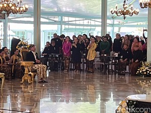 Jumenengan ke-2 Mangkunegara X, Dihadiri Didit Prabowo-Nicholas Saputra