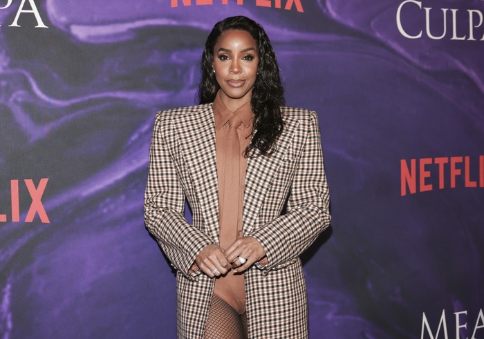 Kelly Rowland attends the premiere of Tyler Perrys 