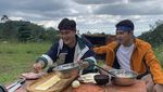 Kulineran Seru Aldi Taher Saat Makan Bareng Farida Nurhan hingga Cicip Durian