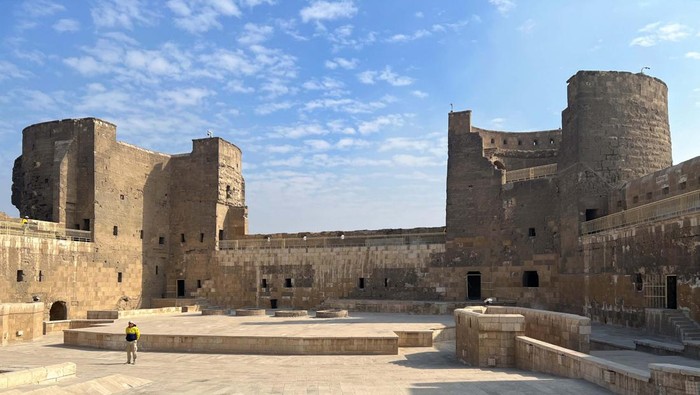 A view of the Al-Ramla and Al-Haddad towers after their renovation for re-opening to the public, that will increase visitors and numbers of visiting hours for Salah al-Din citadel, which was constructed under the Muslim military commander Salah al-Din al-Ayyubi around 1176 A.D, in Cairo, Egypt, February 18, 2024. REUTERS/Sayed Sheashaa