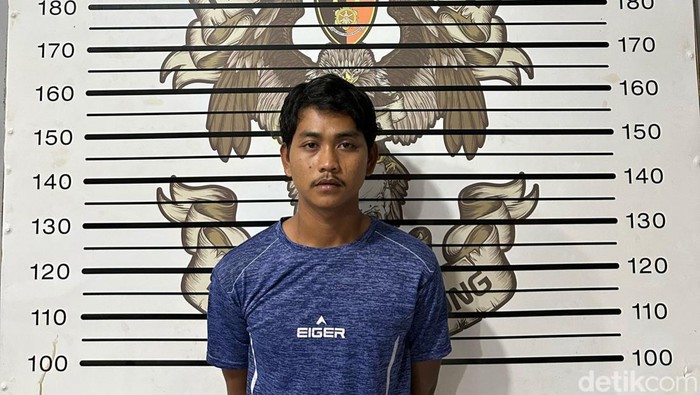 Muhammad Yusuf Agil, tersangka penganiayaan ODGJ di Lampung hingga tewas.