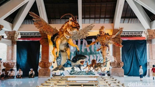 Ogoh-ogoh terbaik di Denpasar.
