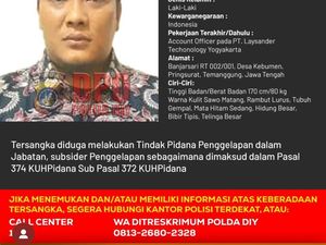 Eko Jadi Buron Polda DIY Terkait Kasus Penggelapan Uang Perusahaan
