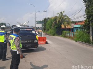 Banjir Demak Disedot, Jalur Pantura Kudus Menuju Semarang Buka-Tutup