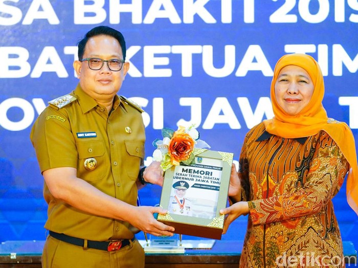 Pj Gubernur Jatim, Adhy Karyono sertijab