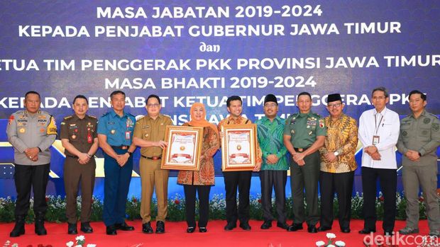 Pj Gubernur Jatim, Adhy Karyono sertijab