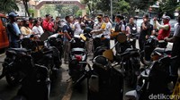 Menurut polisi, ada 4 pelaku yang beraksi dalam kasus curanmor ini.  