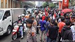Potret Kemacetan Imbas Demo di Bawaslu