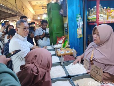 Potret Mendag Cek Pasokan dan Harga Beras Premium, Langka?