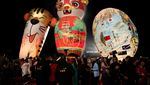Ratusan Lampion Hiasi Langit Taipei