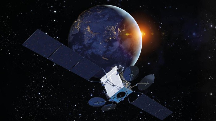Proses pembuatan Satelit Merah Putih 2 oleh Thales Alenia Space