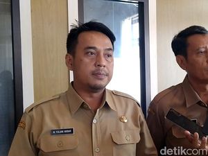 Atap Teras di Pasar Kedungwuni Pekalongan Roboh, 37 Pedagang Dipindah