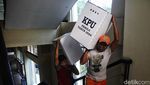 Suasana Rekap Suara Pemilu 2024 di GOR Tanah Abang